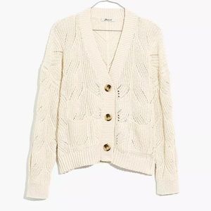 Madewell Hillview Cardigan Sweater size S